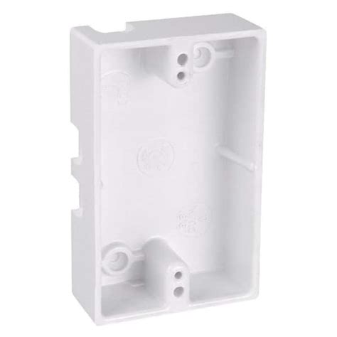 shallow electrical singl junction box|shallow surface mount electrical box.